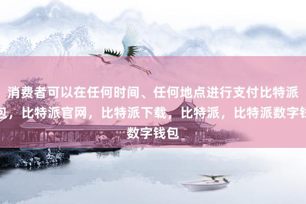 消费者可以在任何时间、任何地点进行支付比特派钱包，比特派官网，比特派下载，比特派，比特派数字钱包